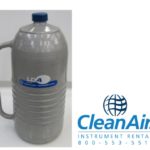 CleanAir Rental Taylor-Wharton LD4 4-Liter Dewar for LN2, MKS MultiGas 2030