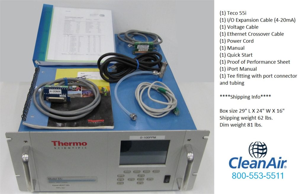 Thermo Scientific 55i Rental Package