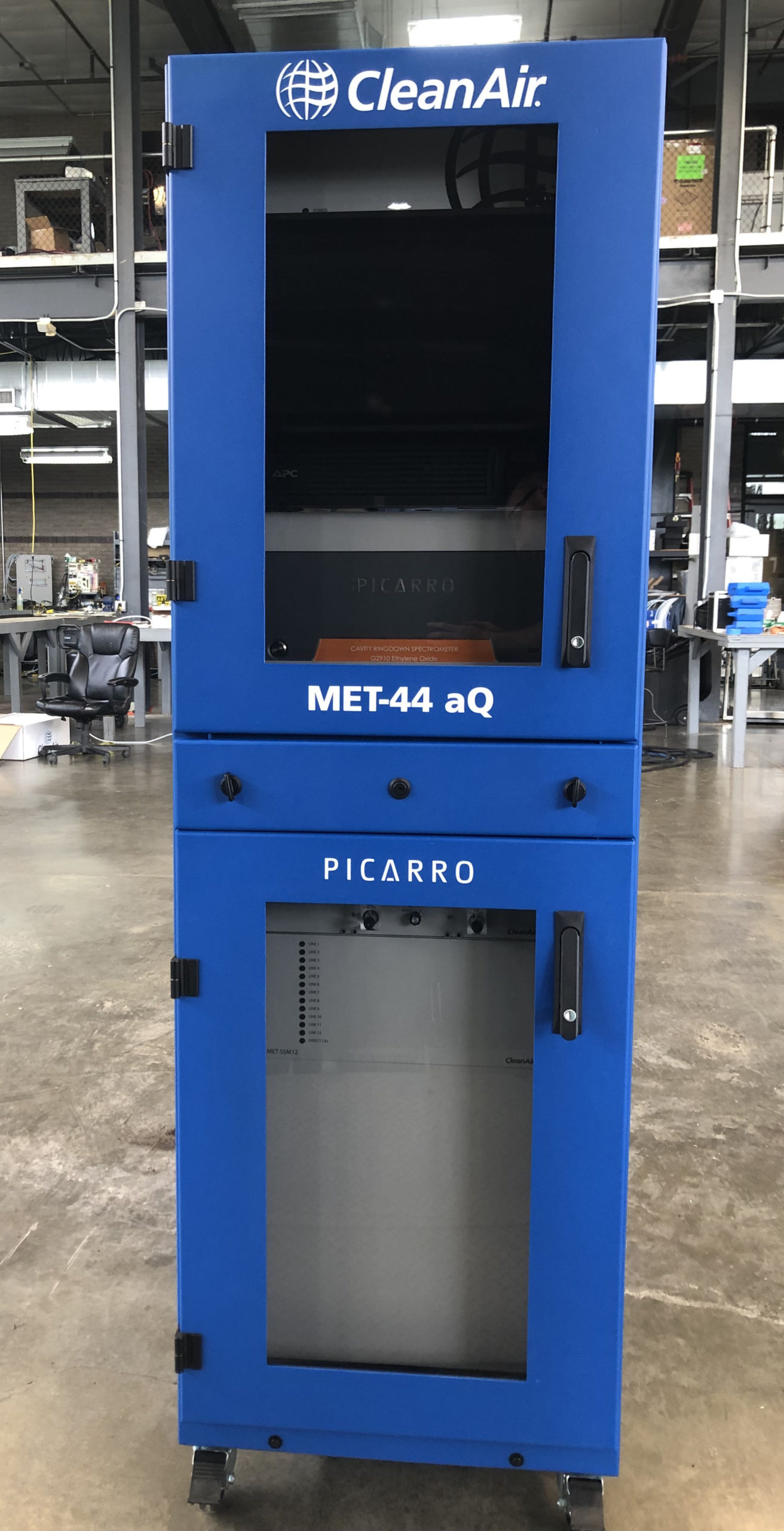 MET-44 aQ Cabinet - Blue